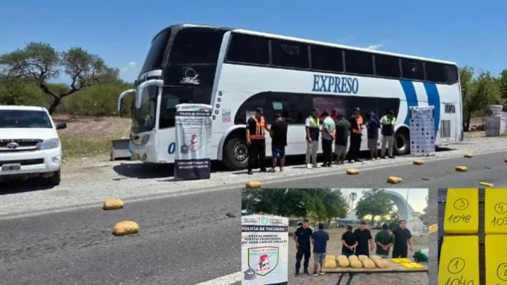 Encontraron droga en un tour de compras que se dirigía a Mendoza