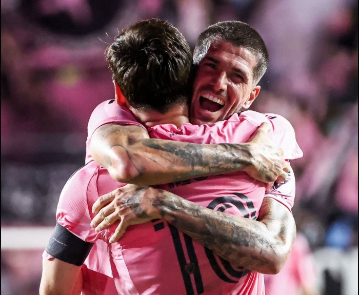 Messi brilló, Inter Miami goleó 4-0 a Nashville y avanzó en los playoffs de la MLS