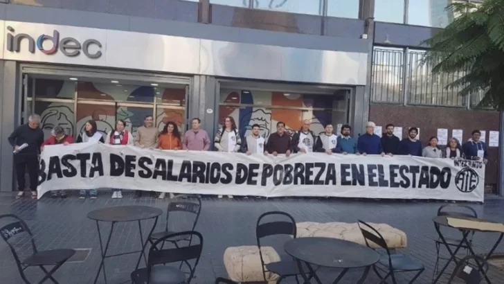 Trabajadores del Indec le reclaman a Nación un aumento salarial de 118% y un bono de $250 mil