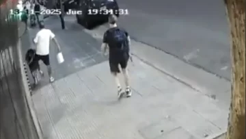 Un hombre pateó a una nena de 6 años que iba con su mamá