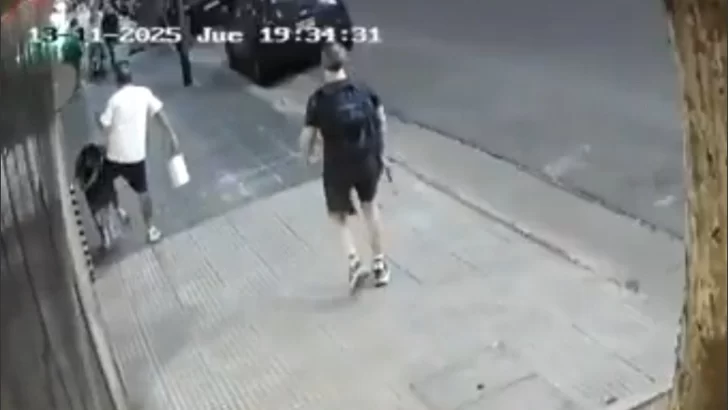 Un hombre pateó a una nena de 6 años que iba con su mamá