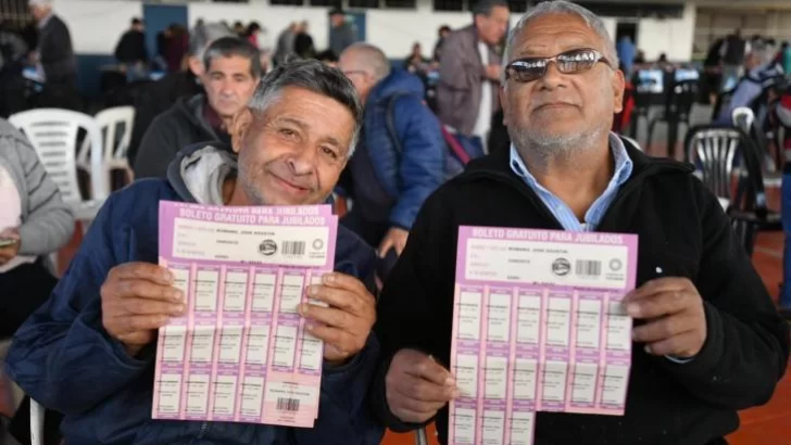 Se extiende la entrega de boletos gratuitos para jubilados