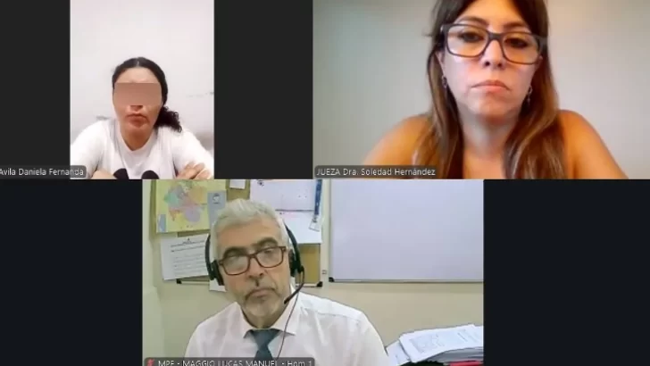 Decidieron extender la prisión preventiva a la madre de Kiara Caro