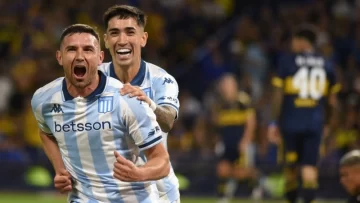 Racing golpeó en el momento justo, eliminó a Boca y jugará la final