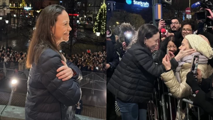 María Corina Machado: “Tengo muchas esperanzas de que Venezuela sea libre” María Corina Machado: “Tengo muchas esperanzas de que Venezuela sea libre”