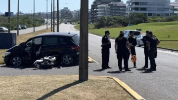 Un motociclista murió tras chocar contra una camioneta que manejaba una argentina en Punta del Este Un motociclista murió tras chocar contra una camioneta que manejaba una argentina en Punta del Este