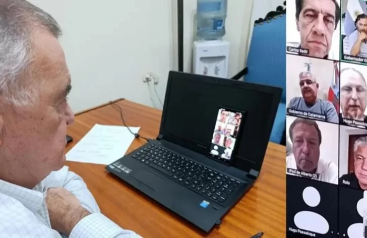 Osvaldo Jaldo mantuvo una reunión con un grupo de gobernadores del interior Osvaldo Jaldo mantuvo una reunión con un grupo de gobernadores del interior