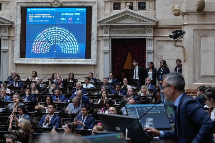 Diputados dio luz verde al histórico acuerdo Mercosur-Unión Europea: media sanción con amplio apoyo y división en el kirchnerismo Diputados dio luz verde al histórico acuerdo Mercosur-Unión Europea: media sanción con amplio apoyo y división en el kirchnerismo