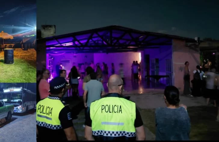 Personal policial desarticuló fiestas clandestinas por el UPD Personal policial desarticuló fiestas clandestinas por el UPD