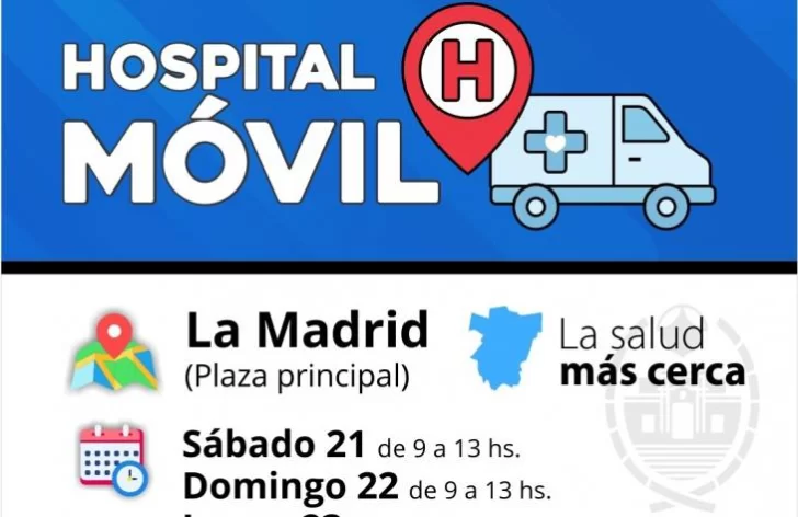 Continúa el operativo de salud en La Madrid Continúa el operativo de salud en La Madrid