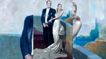 Retiraron el histórico cuadro de Perón y Evita de Casa Rosada Retiraron el histórico cuadro de Perón y Evita de Casa Rosada