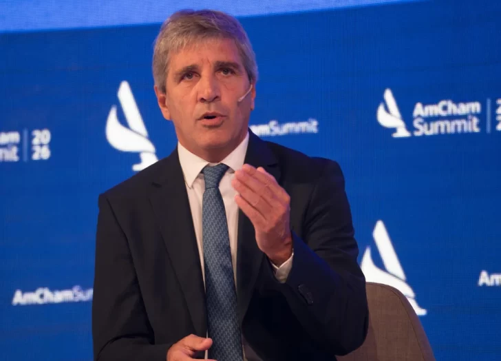 Caputo les pidió confianza a los empresarios: “Argentina será el país que más crecerá en los próximos 30 años” Caputo les pidió confianza a los empresarios: “Argentina será el país que más crecerá en los próximos 30 años”