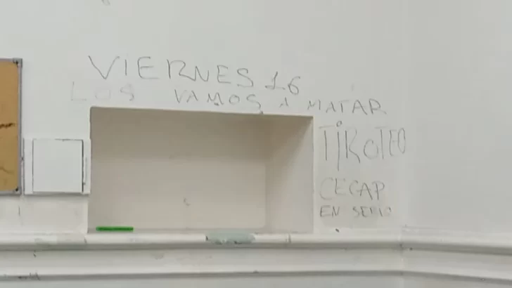 Alerta en Buenos Aires: apareció una amenaza de tiroteo y se suma a una preocupante ola de intimidaciones en todo el país Alerta en Buenos Aires: apareció una amenaza de tiroteo y se suma a una preocupante ola de intimidaciones en todo el país