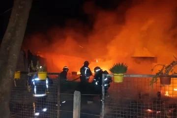 Un joven perdió la vida en un incendio en Los Nogales Un joven perdió la vida en un incendio en Los Nogales
