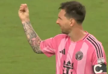 El gesto de Lionel Messi por los insultos de los simpatizantes del Inter Miami El gesto de Lionel Messi por los insultos de los simpatizantes del Inter Miami