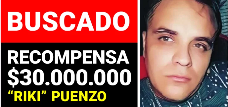 Ofrecen una recompensa de $30 millones por información sobre“Riki” Puenzo Ofrecen una recompensa de $30 millones por información sobre“Riki” Puenzo