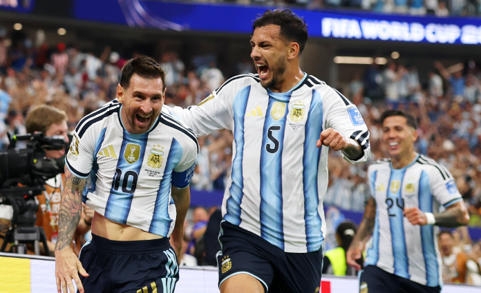 Con un doblete de Messi, Argentina venció a Austria y selló su clasificación a la próxima ronda Con un doblete de Messi, Argentina venció a Austria y selló su clasificación a la próxima ronda