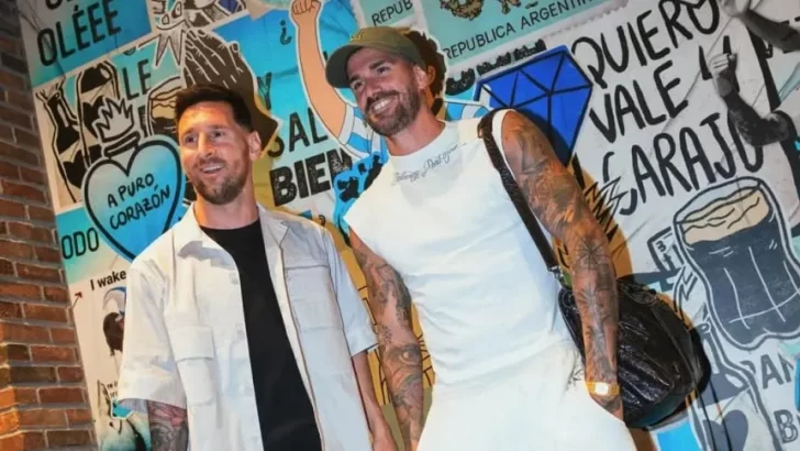 El capitán ya está en casa: Messi se sumó a la delegación argentina en Kansas El capitán ya está en casa: Messi se sumó a la delegación argentina en Kansas