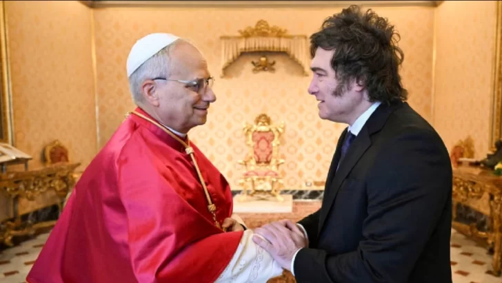 Milei recibe al nuevo embajador del Vaticano y toma fuerza la visita de León XIV a la Argentina Milei recibe al nuevo embajador del Vaticano y toma fuerza la visita de León XIV a la Argentina