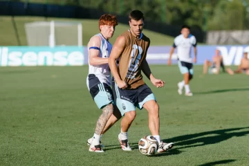 La Selección Argentina retomó los entrenamientos con la mira puesta en Inglaterra La Selección Argentina retomó los entrenamientos con la mira puesta en Inglaterra