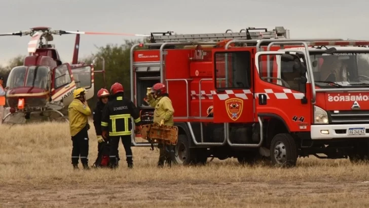 Cayó un helicóptero durante una capacitación y murieron sus siete ocupantes Cayó un helicóptero durante una capacitación y murieron sus siete ocupantes