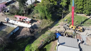 Colocaron nuevos puentes peatonales en el sur de la Capital tucumana Colocaron nuevos puentes peatonales en el sur de la Capital tucumana