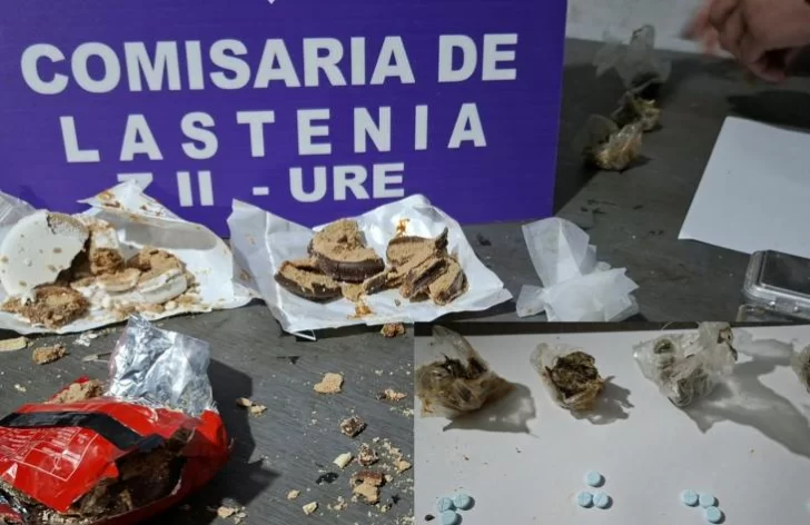 Un hombre ocultó drogas para un preso en alfajores Un hombre ocultó drogas para un preso en alfajores