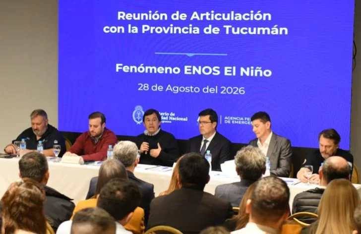 Tucumán articula con Nación medidas preventivas por El Niño Tucumán articula con Nación medidas preventivas por El Niño