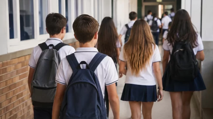 Dejaron una bala y un mensaje contra los viajes de egresados en un colegio Dejaron una bala y un mensaje contra los viajes de egresados en un colegio