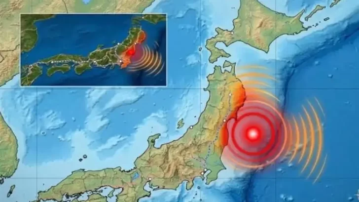 Fuerte terremoto de magnitud 5,9 sacudió Tokio y dejó al menos 30 heridos Fuerte terremoto de magnitud 5,9 sacudió Tokio y dejó al menos 30 heridos