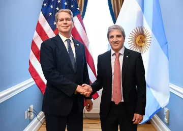 Luis Caputo se reúne con Scott Bessent para reforzar la alianza estratégica entre Milei y Trump Luis Caputo se reúne con Scott Bessent para reforzar la alianza estratégica entre Milei y Trump