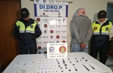 Aprehendieron a un hombre que comercializaba drogas en la calle Aprehendieron a un hombre que comercializaba drogas en la calle