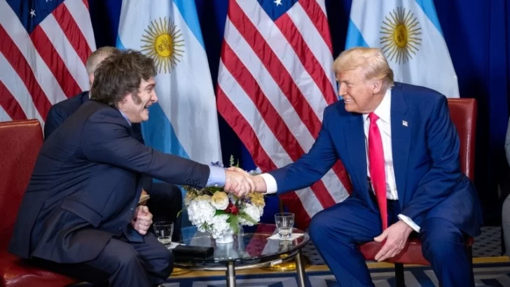 La reacción de Milei ante el discurso de Donald Trump en la ONU La reacción de Milei ante el discurso de Donald Trump en la ONU