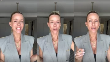 El enojo de Nicole Neumann porque le sacaron una foto en una panchería El enojo de Nicole Neumann porque le sacaron una foto en una panchería