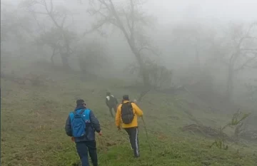 Continúan los trabajos de búsqueda de Raúl Moyano en el cerro Ñuñorco Continúan los trabajos de búsqueda de Raúl Moyano en el cerro Ñuñorco