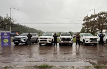Personal policial secuestró cinco camionetas valuadas en 250 millones de pesos Personal policial secuestró cinco camionetas valuadas en 250 millones de pesos