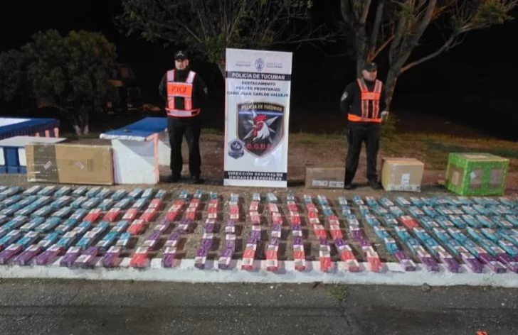 Secuestraron mercadería valuada en seis millones de pesos por presunto contrabando Secuestraron mercadería valuada en seis millones de pesos por presunto contrabando