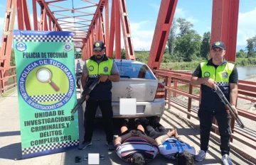 Dos hombres arrojaron cocaína durante una persecución en Concepción Dos hombres arrojaron cocaína durante una persecución en Concepción