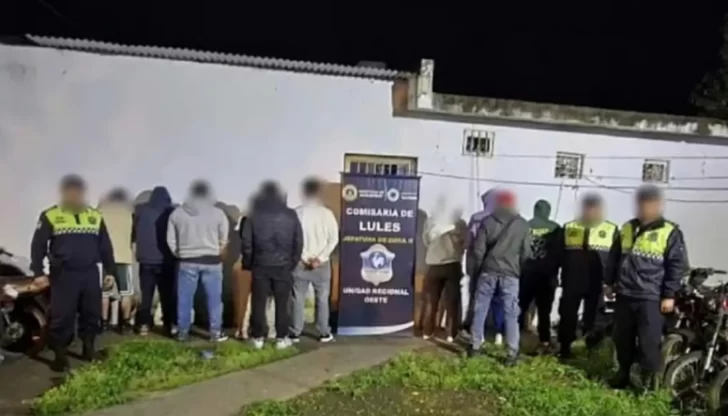 Demoraron a 14 personas y retuvieron 10 motocicletas en Lules Demoraron a 14 personas y retuvieron 10 motocicletas en Lules