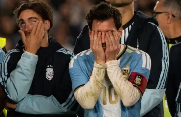 Messi, emocionado en su despedida: “Jugar en la Selección Argentina es lo más lindo que te puede pasar” Messi, emocionado en su despedida: “Jugar en la Selección Argentina es lo más lindo que te puede pasar”