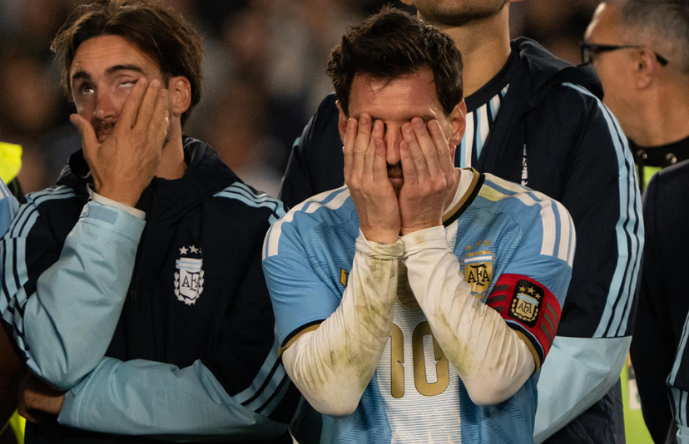 Messi, emocionado en su despedida: “Jugar en la Selección Argentina es lo más lindo que te puede pasar” Messi, emocionado en su despedida: “Jugar en la Selección Argentina es lo más lindo que te puede pasar”