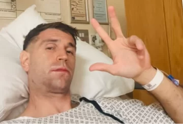 El mensaje del “Dibu” Martínez tras ser operado de urgencia: “En unas semanas volvemos” El mensaje del “Dibu” Martínez tras ser operado de urgencia: “En unas semanas volvemos”