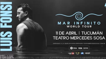 Luis Fonsi llega a Tucumán con su gira “Mar Infinito World Tour”: cuándo y cómo comprar las entradas Luis Fonsi llega a Tucumán con su gira “Mar Infinito World Tour”: cuándo y cómo comprar las entradas