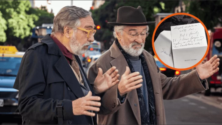 La emotiva carta que Robert De Niro le envió a la esposa de Luis Brandoni La emotiva carta que Robert De Niro le envió a la esposa de Luis Brandoni