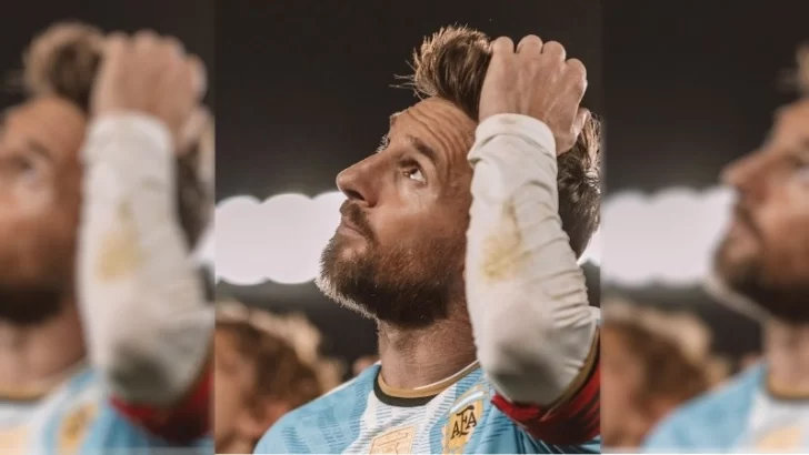 El mensaje de Messi para su papá tras su despedida de la Selección El mensaje de Messi para su papá tras su despedida de la Selección